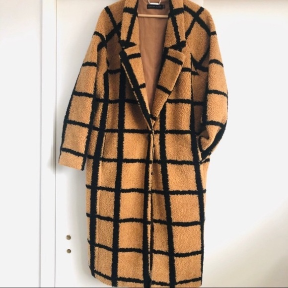 LAVISH ALICE boucle striped jacket coat - Picture 2 of 6